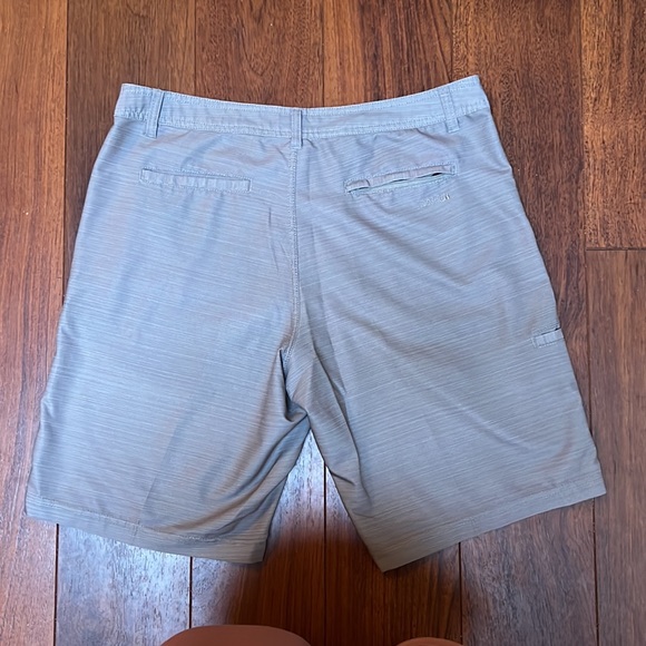 MENS TAN HYBRID SHORTS (DAHU) - Picture 4 of 11